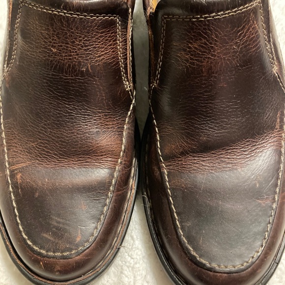 Men's Size 8 Clarks Collection Soft Cushion With Ortholite Loafers Brown - Picture 7 of 11